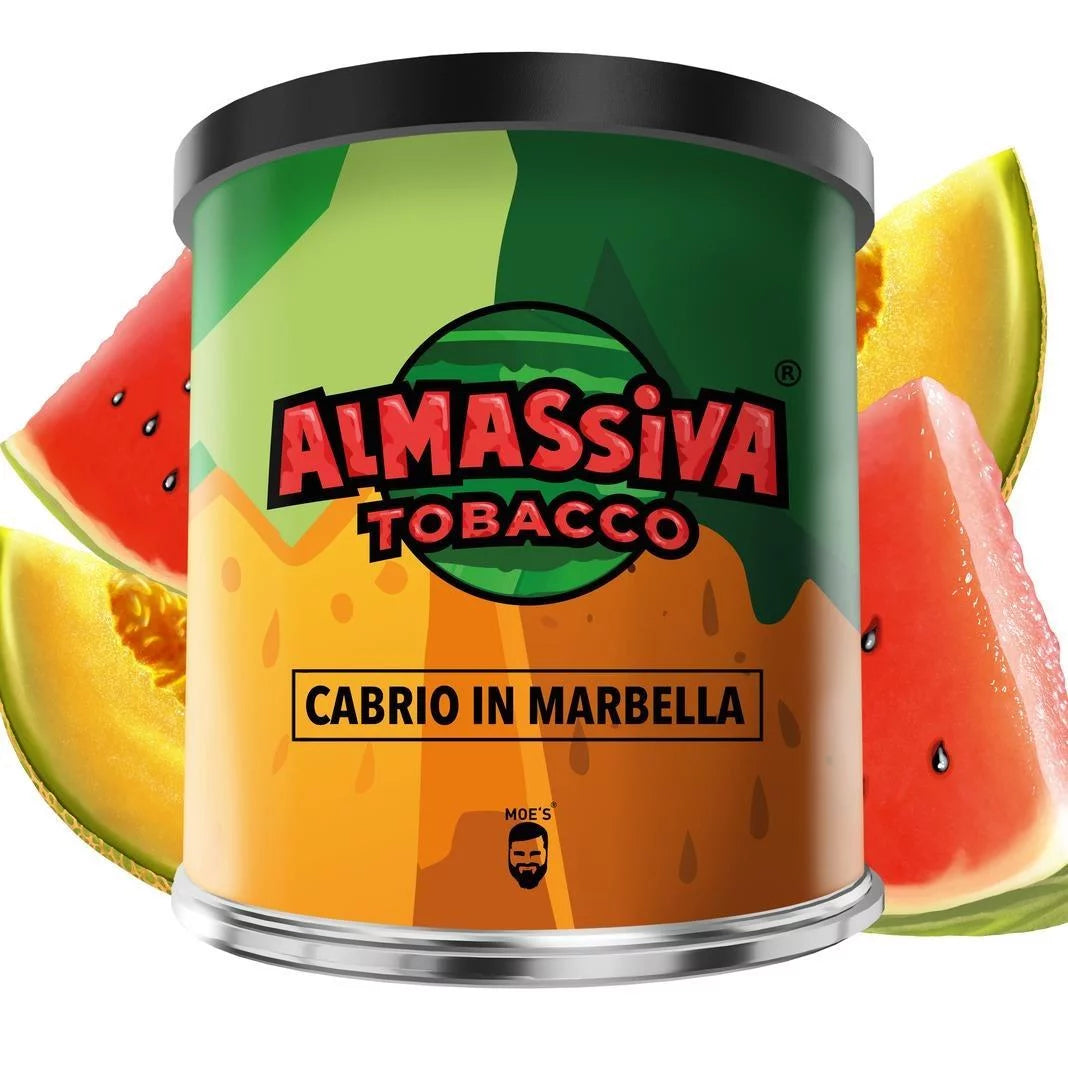 Al Massiva Tabak 200g - Cabrio In Marbella - Honigmelone und Wassermelone