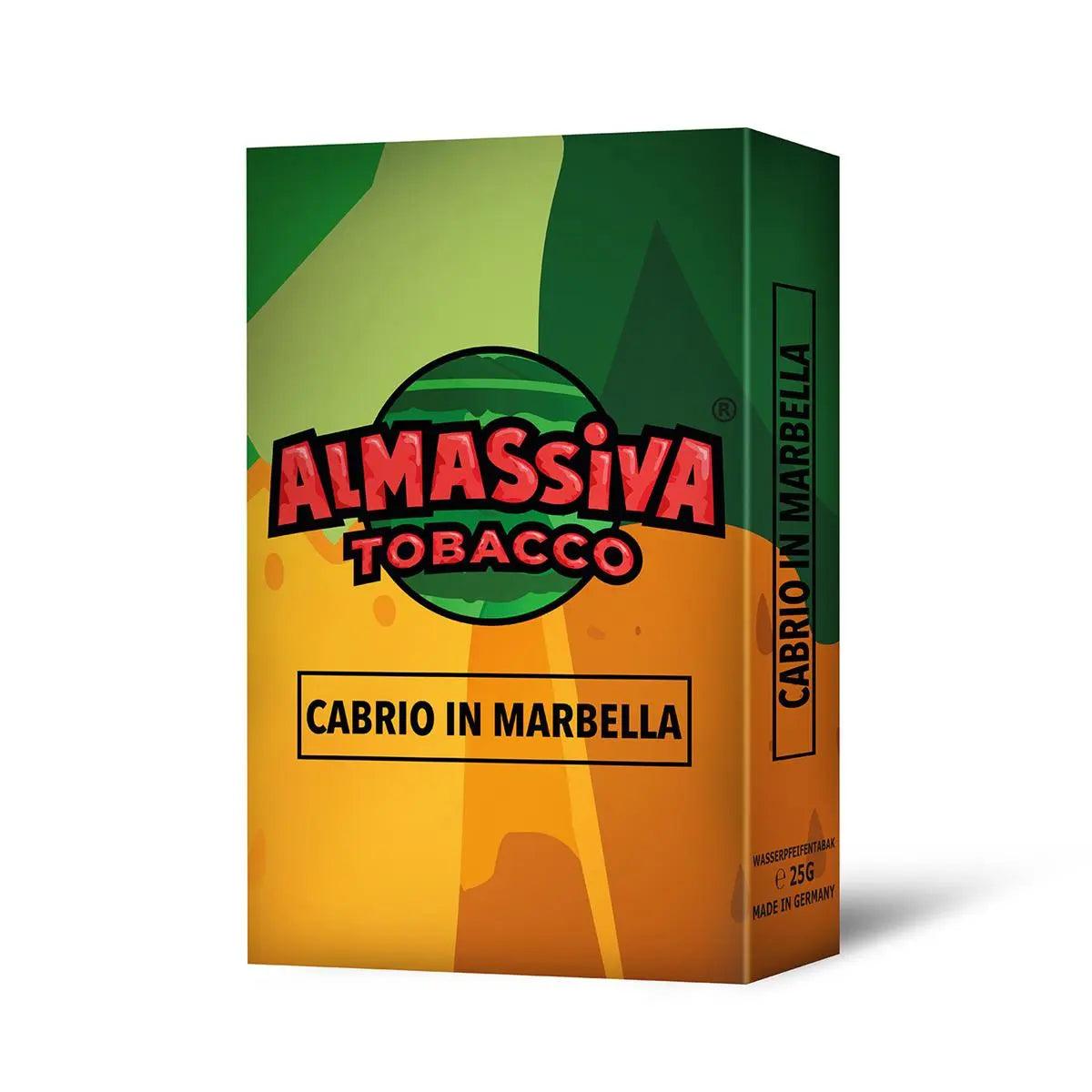 Almassiva Tabak Cabrio in Marbella 25g - Honigmelone & Wassermelone - Dschinni GmbH