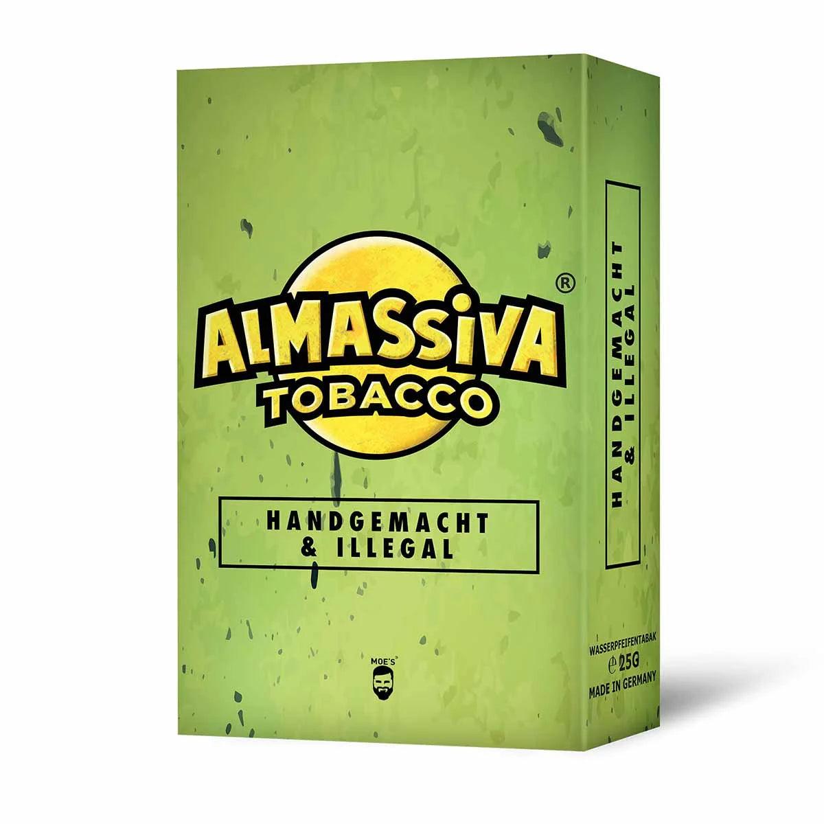 Almassiva Tabak Handgemacht & Illegal 25g - Ananas & Kiwi - Dschinni GmbH