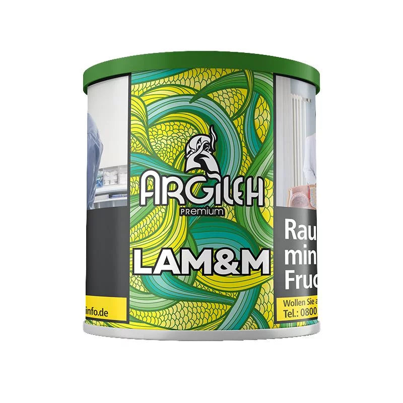 Argileh Tabak 200g - LAM & M - Zitrone und Minze