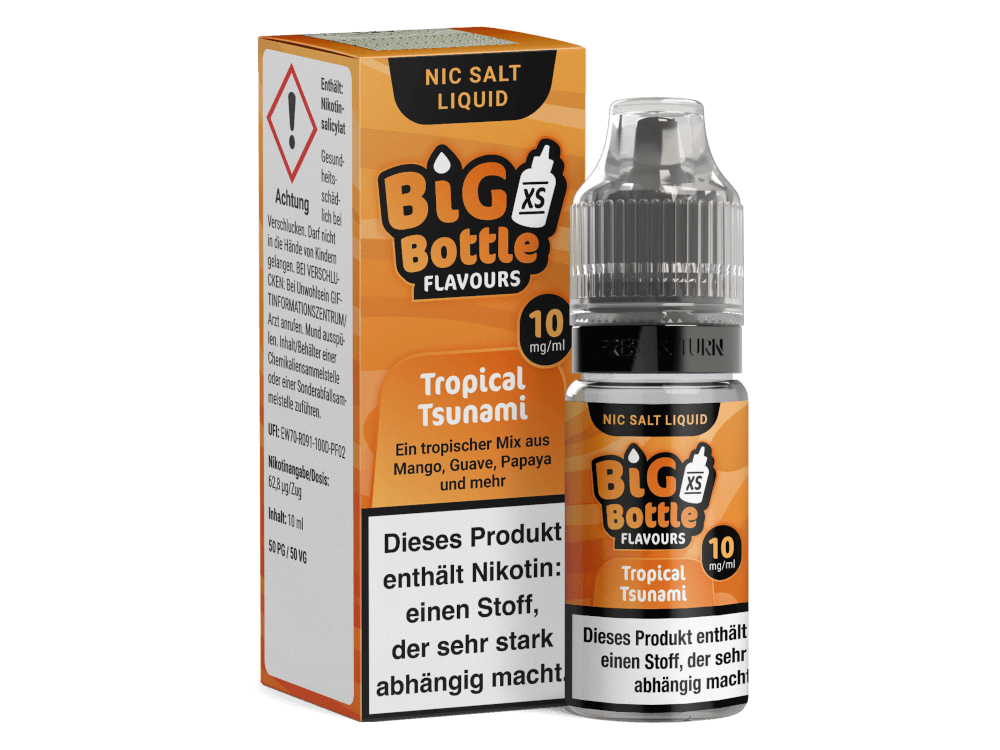 Big Bottle - Tropical Tsunami - Nikotinsalz Liquid - Dschinni GmbH