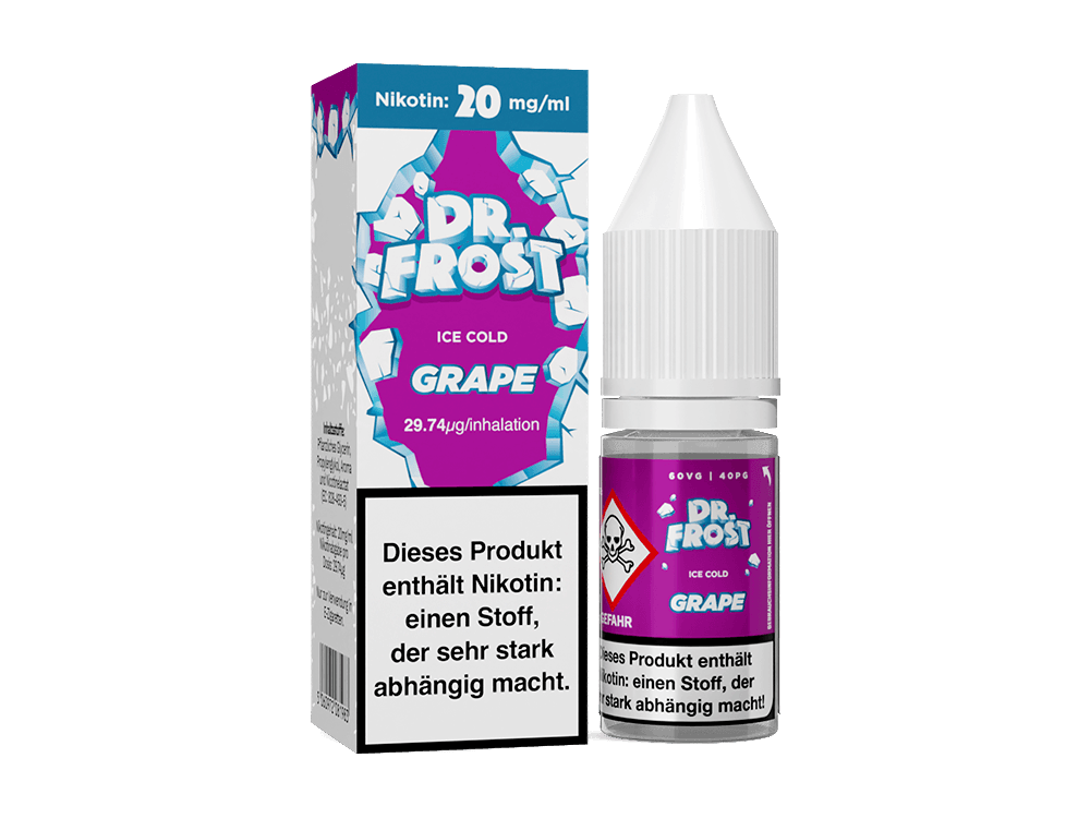 Dr. Frost - Ice Cold - Nikotinsalz Liquid - Grape - Dschinni GmbH