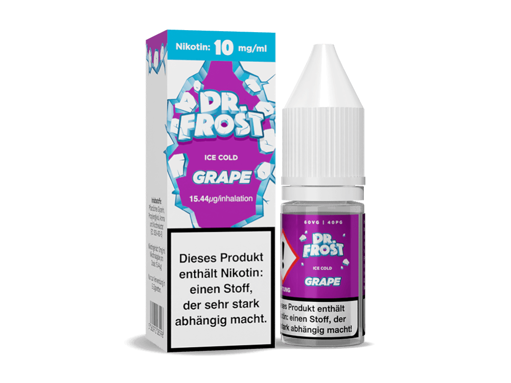 Dr. Frost - Ice Cold - Nikotinsalz Liquid - Grape - Dschinni GmbH