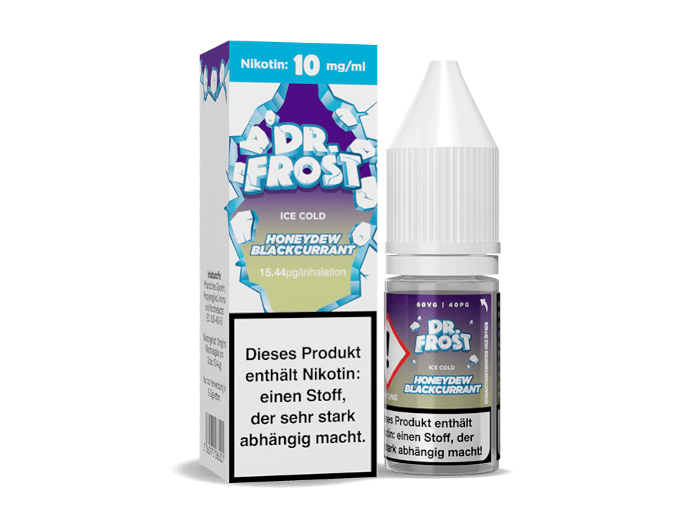 Dr. Frost - Ice Cold - Nikotinsalz Liquid - Honeydew Blackcurrant - Dschinni GmbH