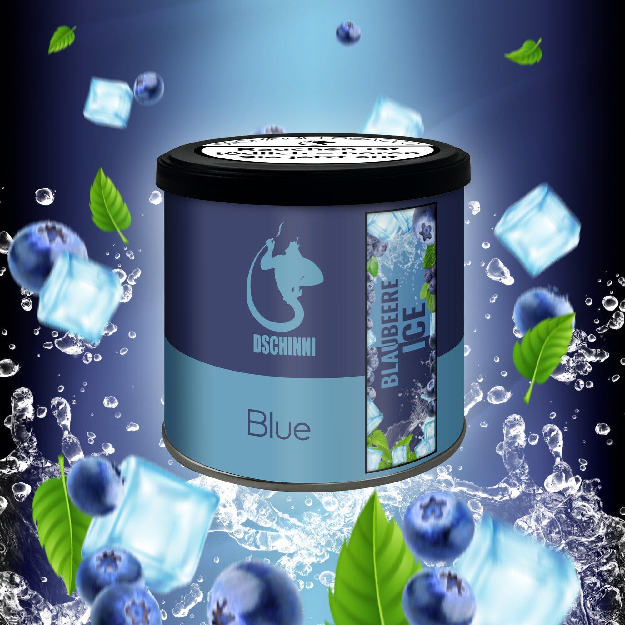 Dschinni 1000g Shisha Tabak - Blue 2.0 Blaubeere Bluejay x Pink Bonbons - Dschinni GmbH