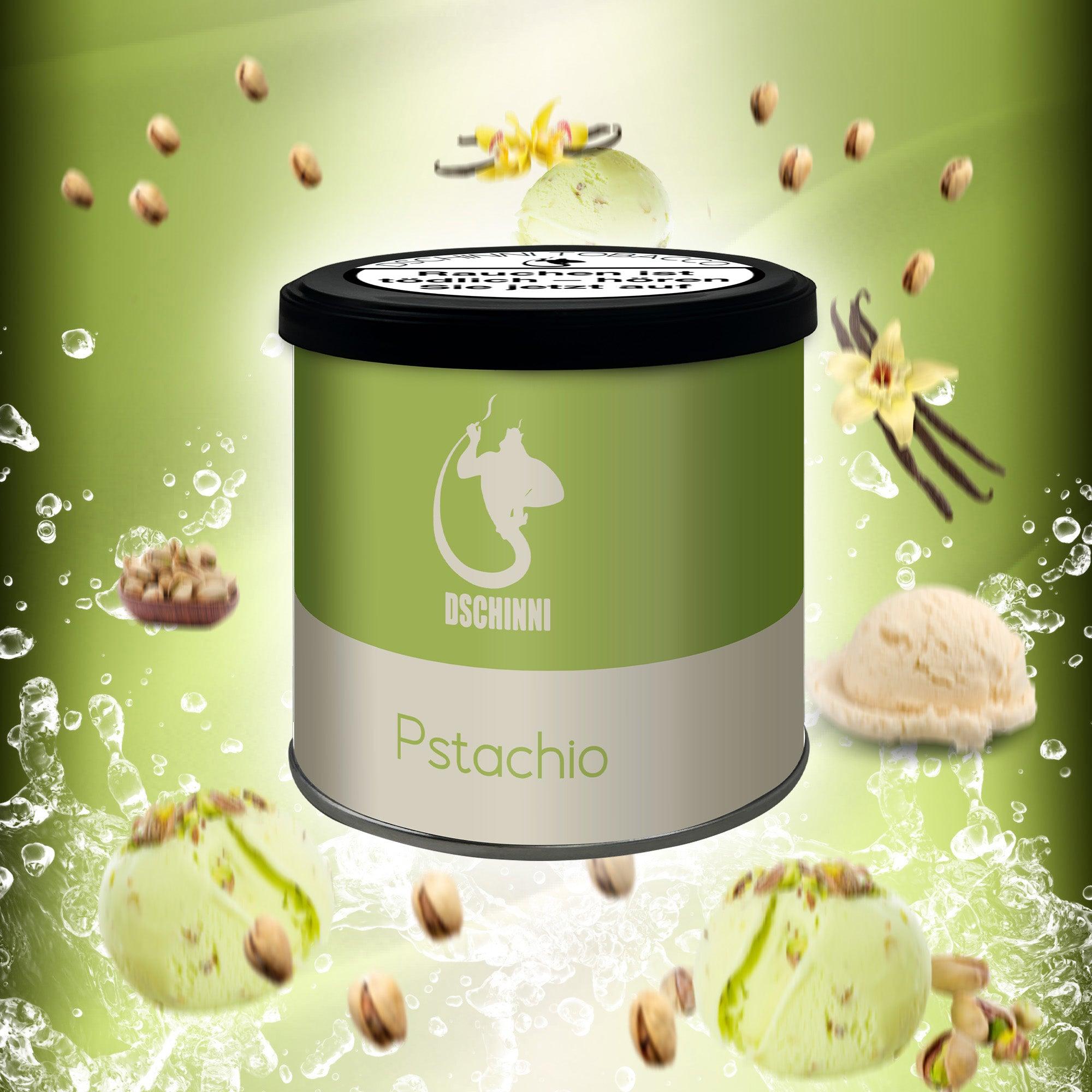 Dschinni 1000g Shisha Tabak - Pistachio - Persische Pistazie, Vanille - Dschinni GmbH