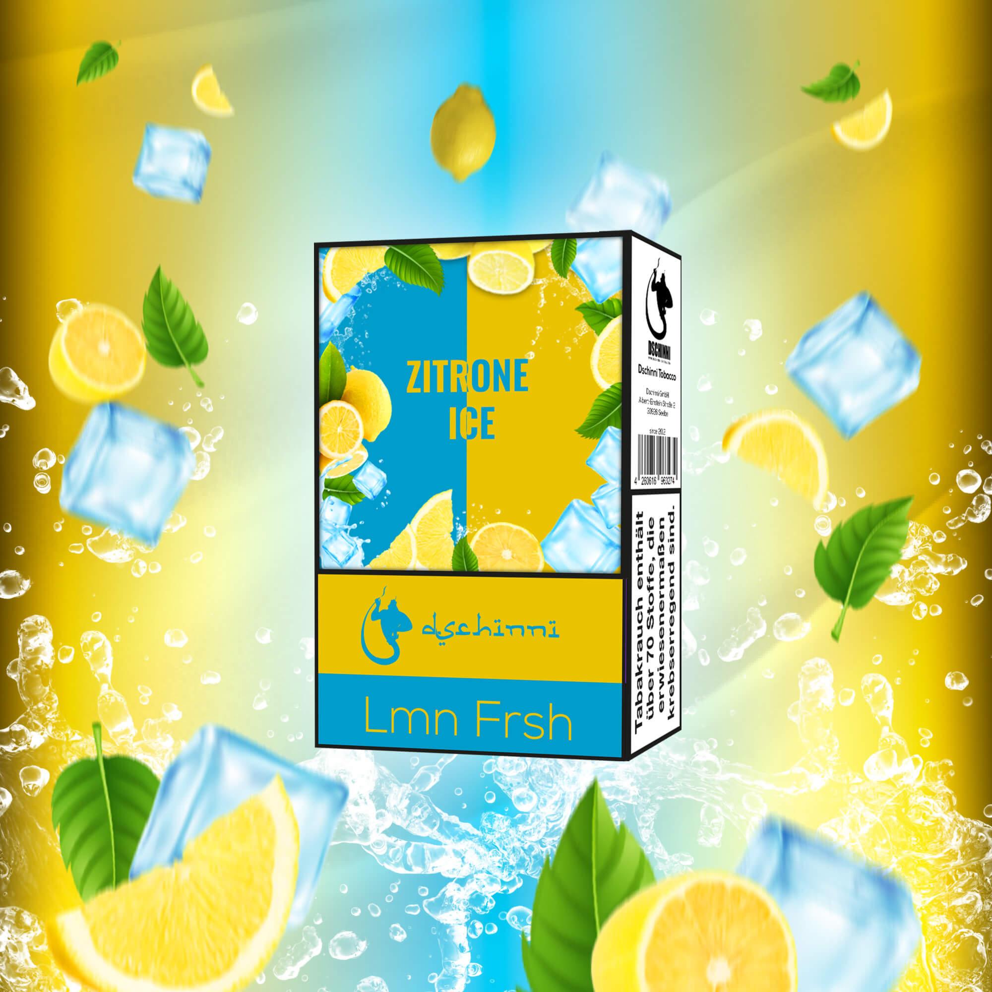 Dschinni 25g Tabak - Lemon Fresh - Zitrone, Eis - Dschinni GmbH