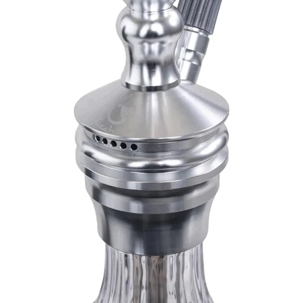 Dschinni Roxx Shisha Base mit Closed Chamber System und Schlauchanschluss