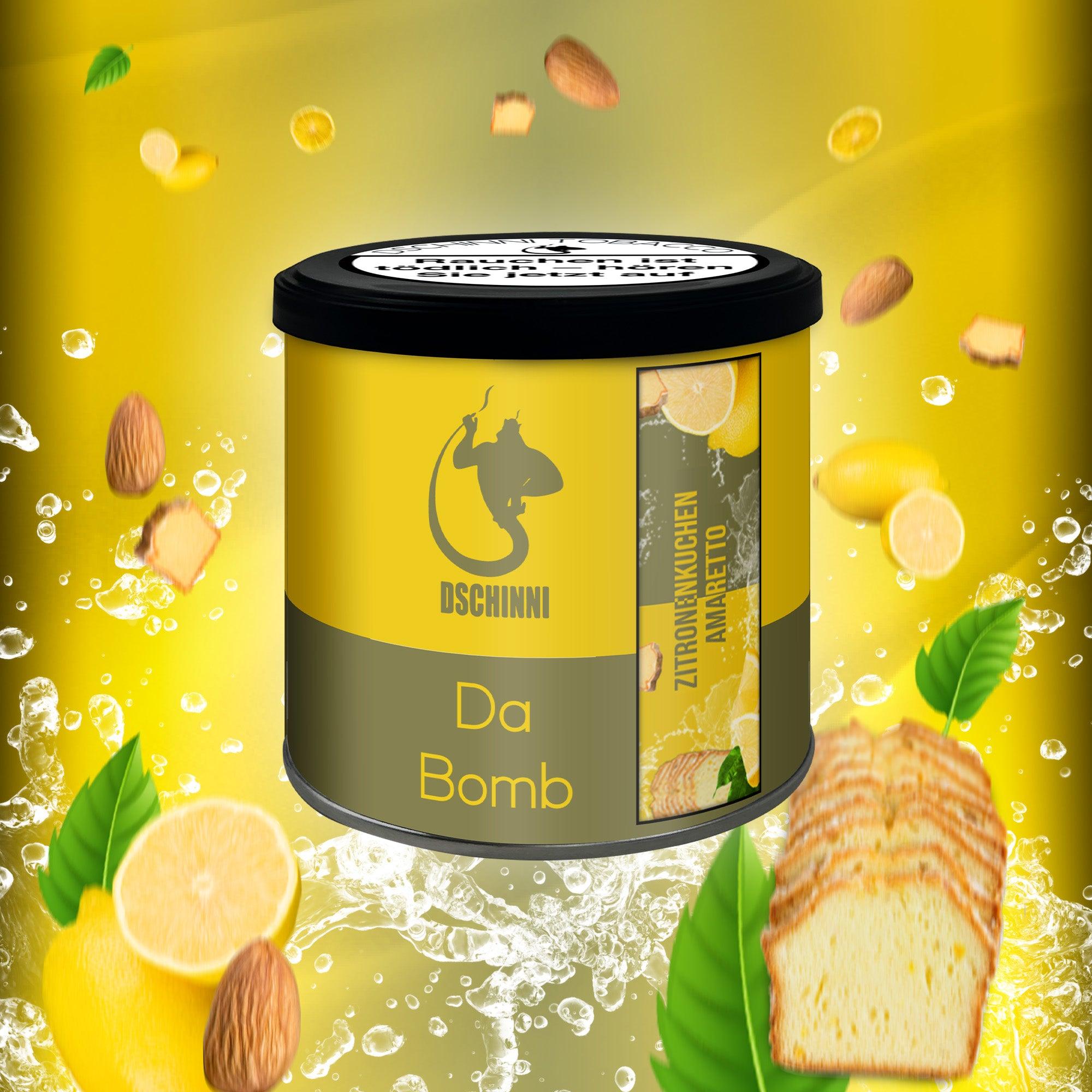 Dschinni Shisha Tabak 1000g - Da Bomb - Zitronenkuchen - Dschinni GmbH