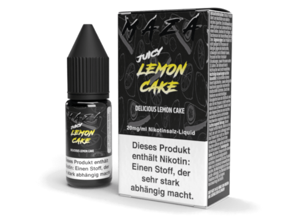 MaZa - Lemon Cake - Nikotinsalz Liquid - Dschinni GmbH