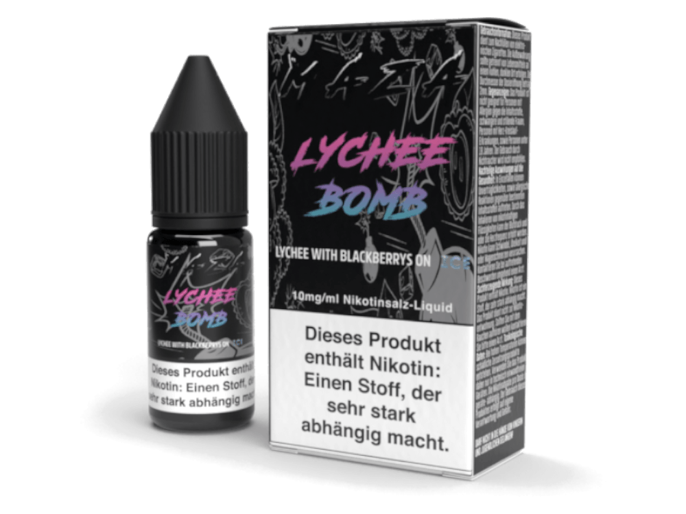 MaZa - Lychee Bomb - Nikotinsalz Liquid - Dschinni GmbH