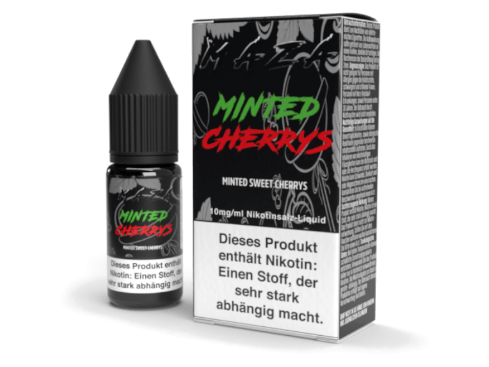 MaZa - Minted Cherrys - Nikotinsalz Liquid - Dschinni GmbH