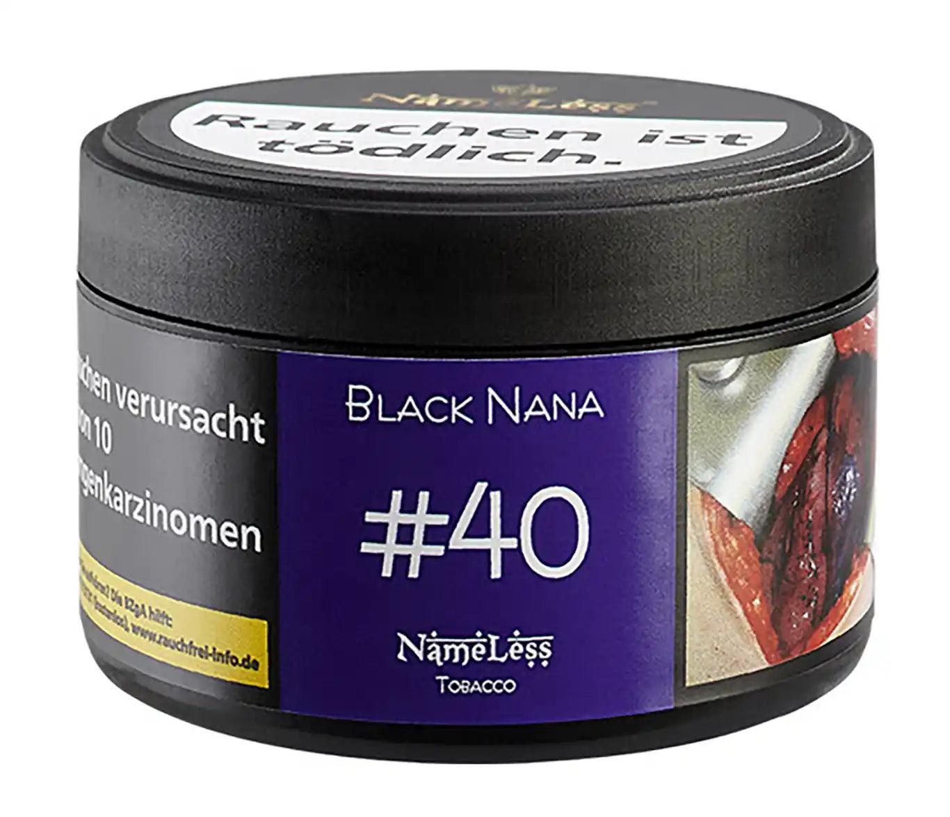 Nameless Tabak Black Nana 25g - Traube & Minze - Dschinni GmbH