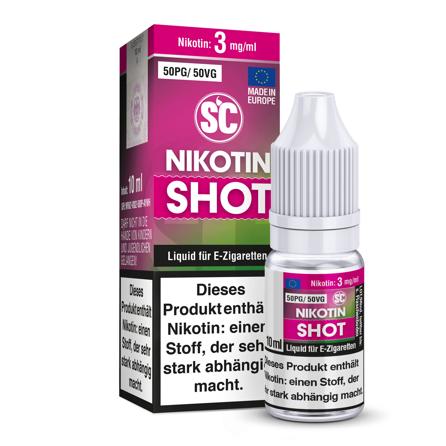 SC - 10ml Nikotin Shot - Dschinni GmbH