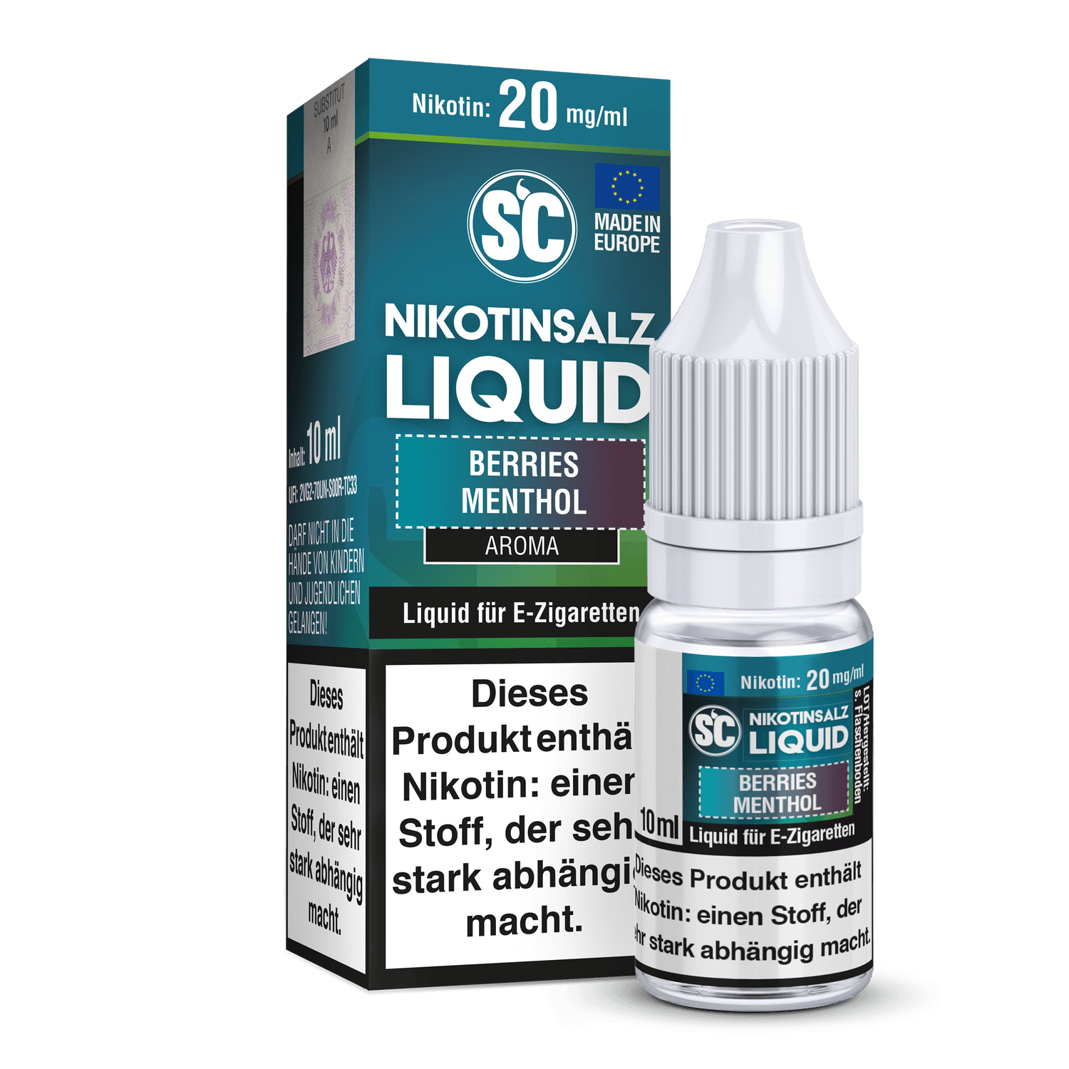 SC - Berries Menthol - Nikotinsalz Liquid - Dschinni GmbH