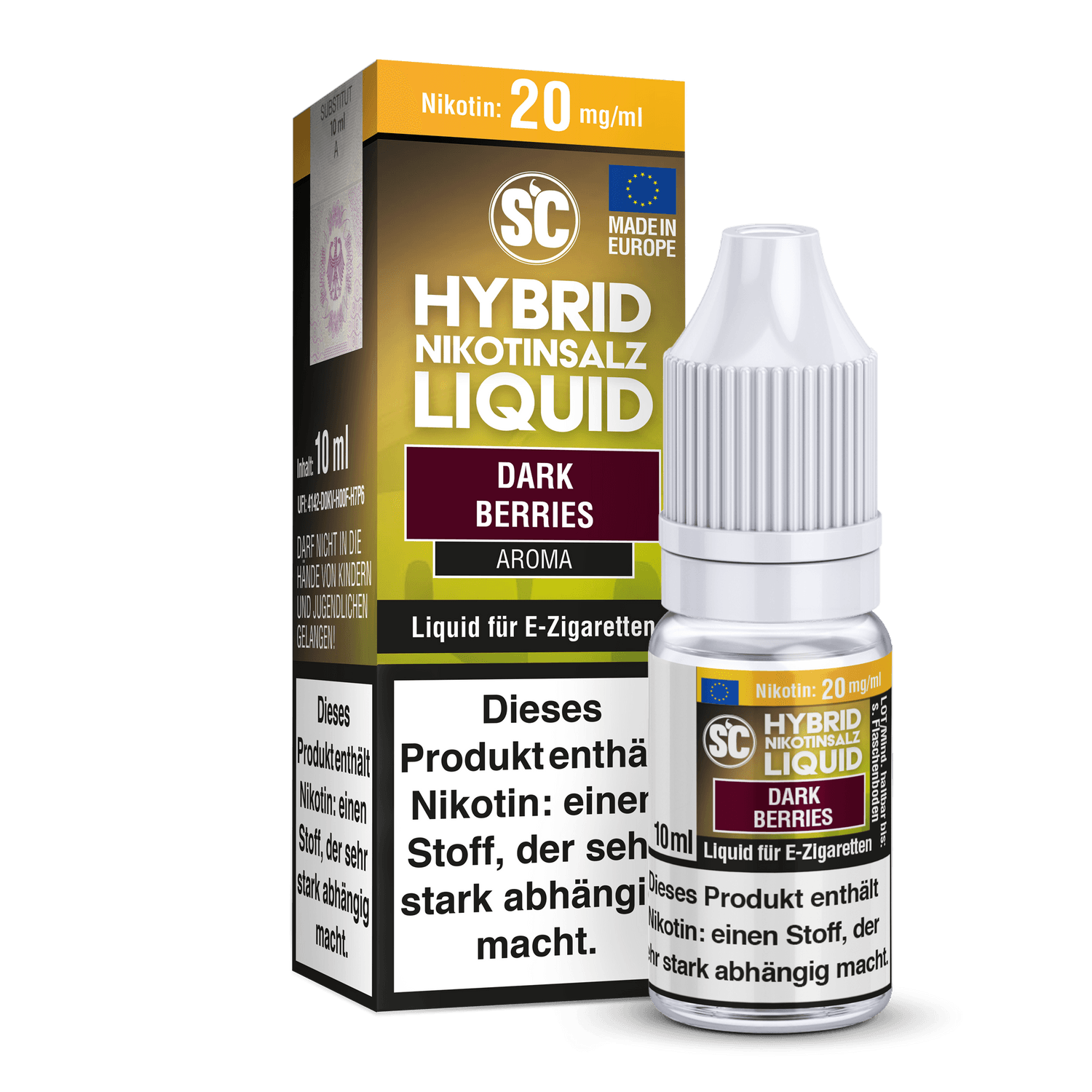 SC - Dark Berries - Hybrid Nikotinsalz Liquid - Dschinni GmbH