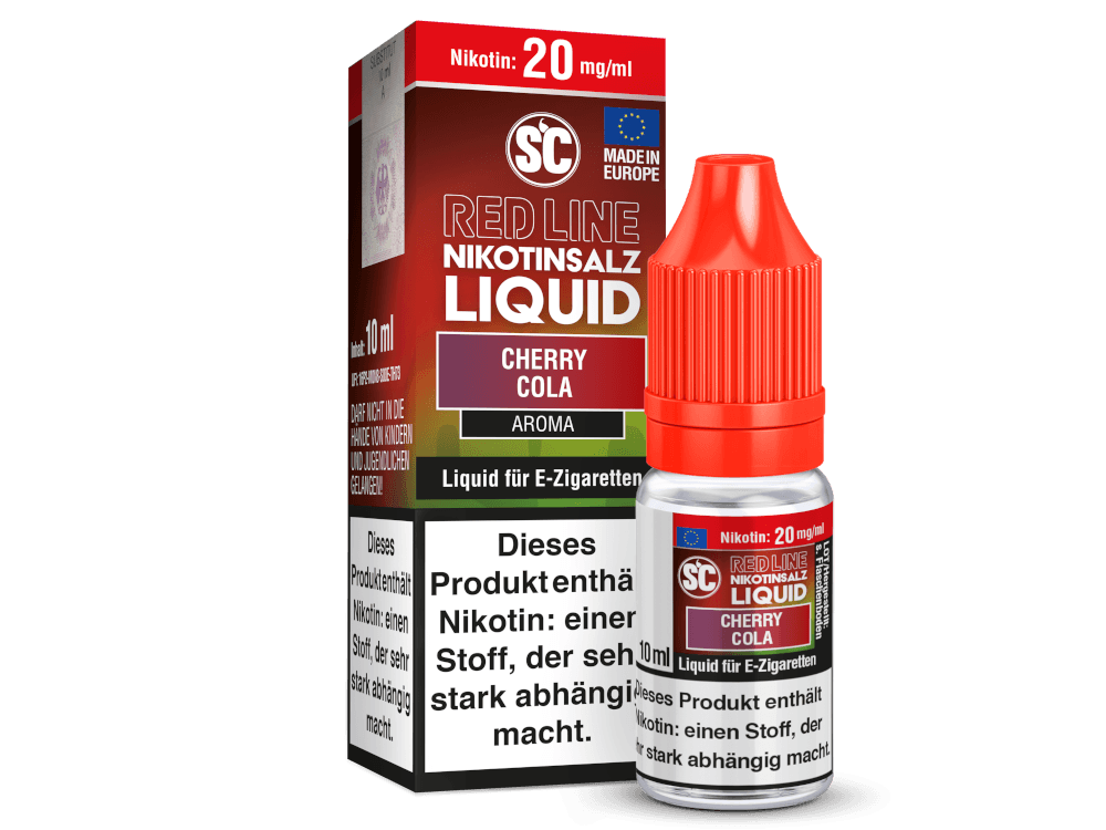 SC - Red Line - Cherry Cola - Nikotinsalz Liquid - Dschinni GmbH