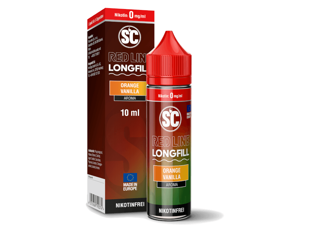 SC - Red Line Longfills 10 ml - Orange Vanilla - Dschinni GmbH