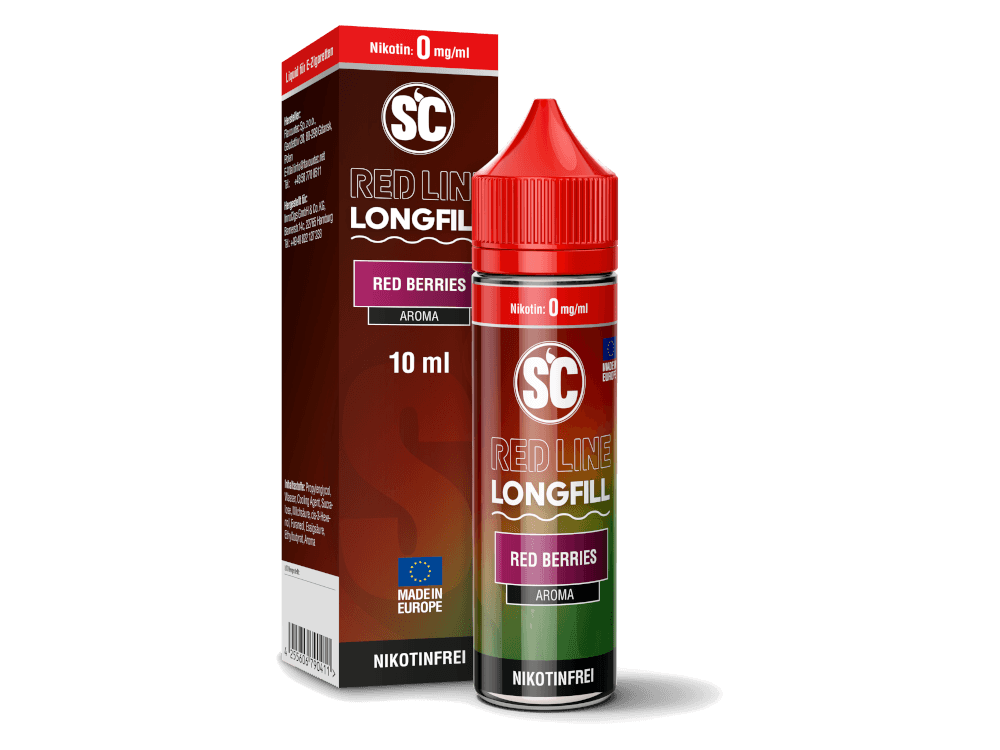 SC - Red Line Longfills 10 ml - Red Berries - Dschinni GmbH