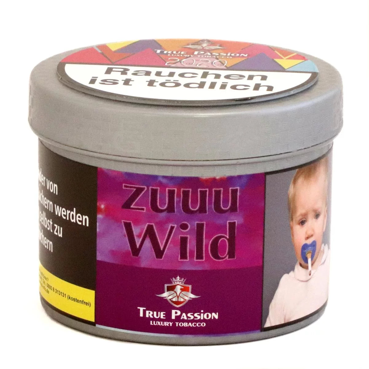 True Passion Shisha Tabak 200g Zuuu Wild Beerenmix