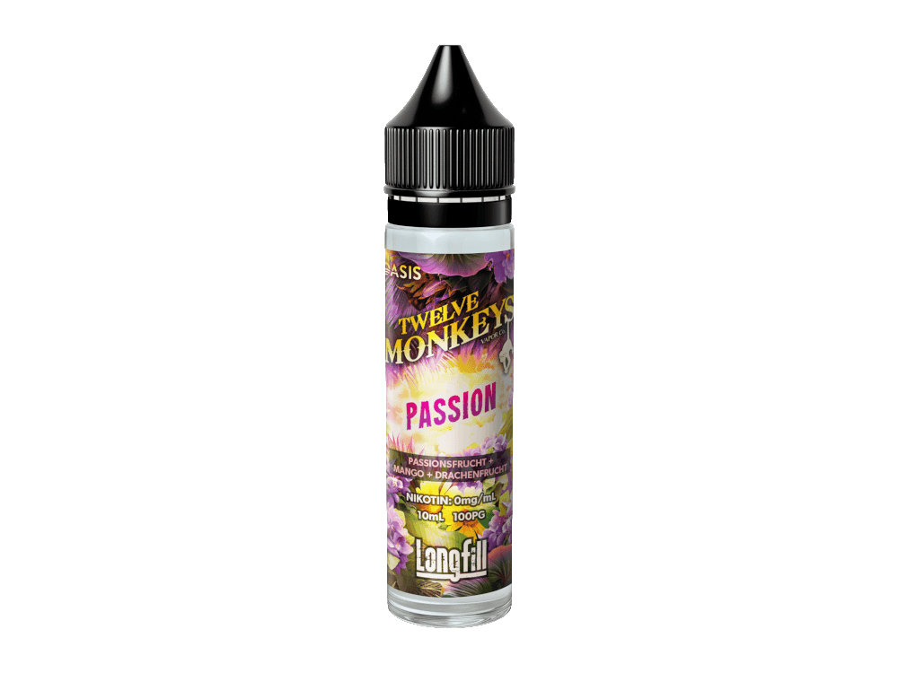 Twelve Monkeys - Longfills 10ml - Passion - Dschinni GmbH