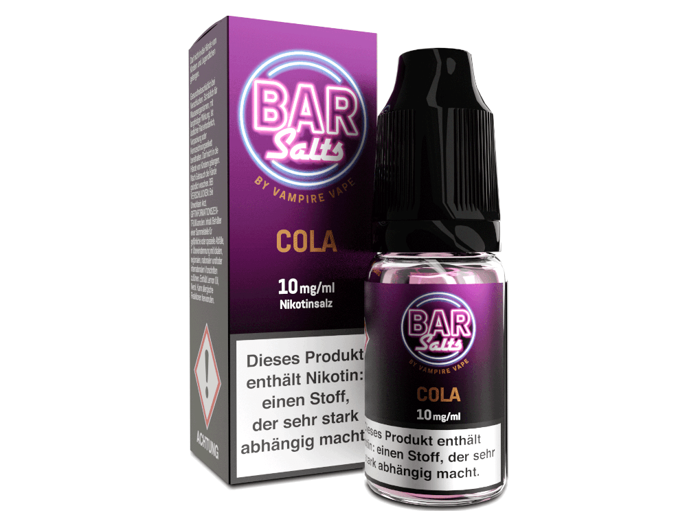 Vampire Vape - Bar Salts - Cola - Nikotinsalz Liquid - Dschinni GmbH