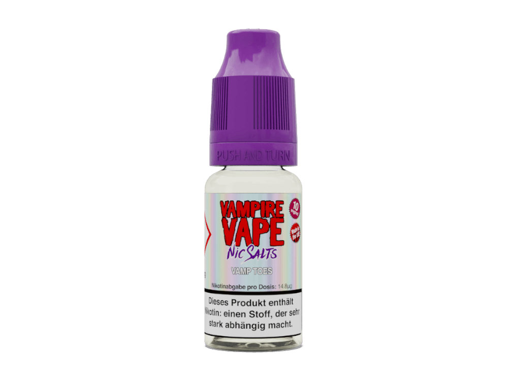 Vampire Vape - Vamp Toes - Nikotinsalz Liquid - Dschinni GmbH