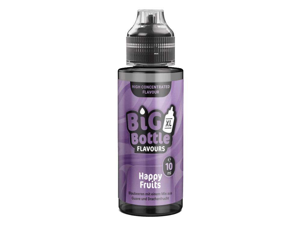 Big Bottle - Longfills 10 ml - Happy Fruits - Dschinni GmbH