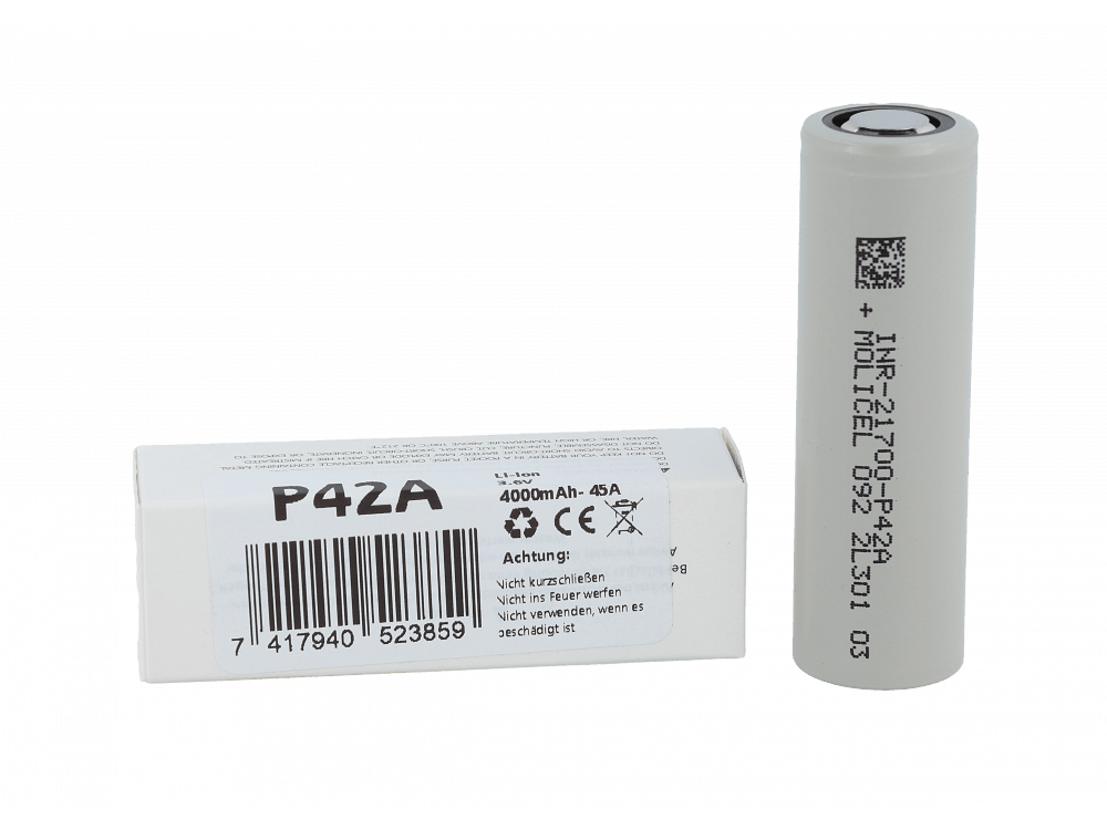 Molicel INR21700-P42A 4000mAh - Dschinni GmbH