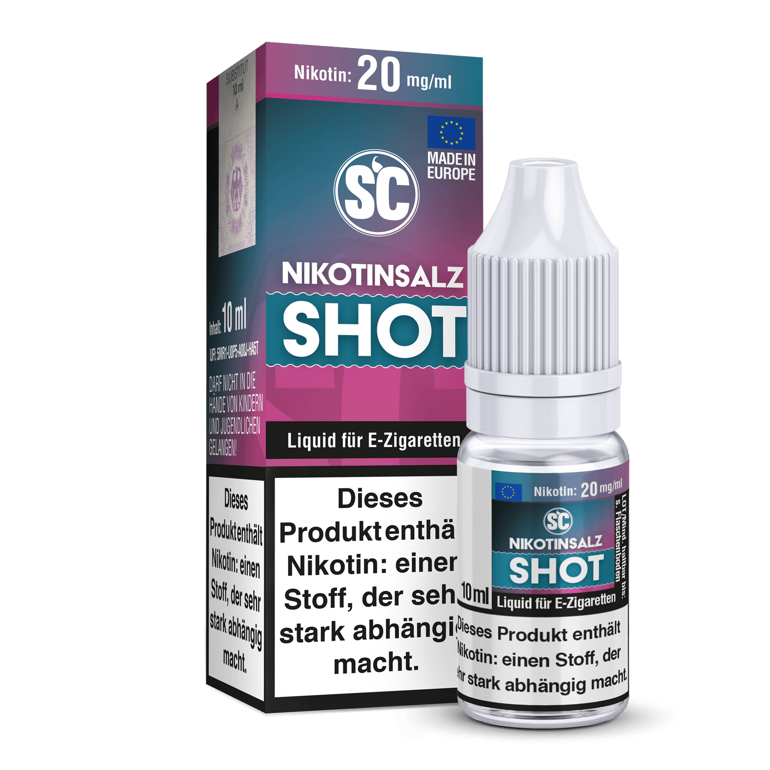 SC - Nikotinsalz Shot 20 mg/ml - Dschinni GmbH