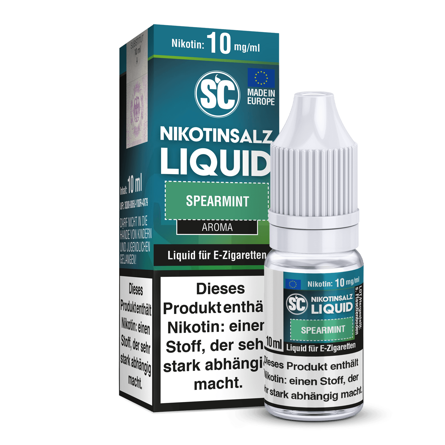 SC - Spearmint - Nikotinsalz Liquid - Dschinni GmbH